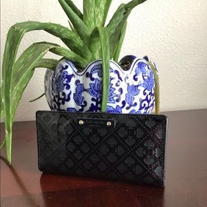 Kate spade black bifold wallet